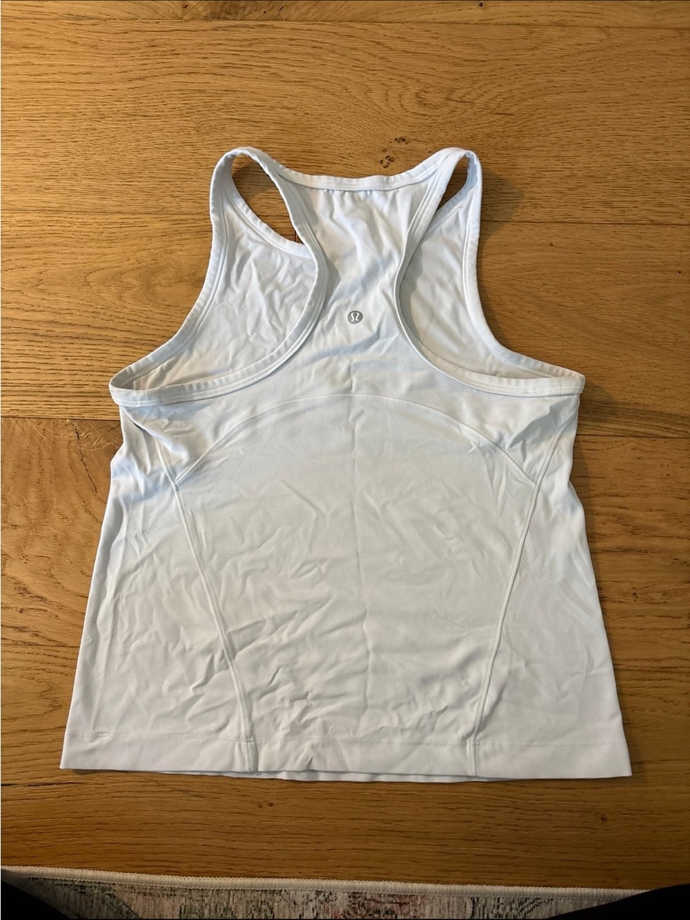 Lululemon White Racerback Tank Top - Picture 2 of 4